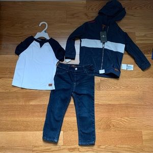 3 Piece 7 for All Mankind Leisure Set for Boys 24M